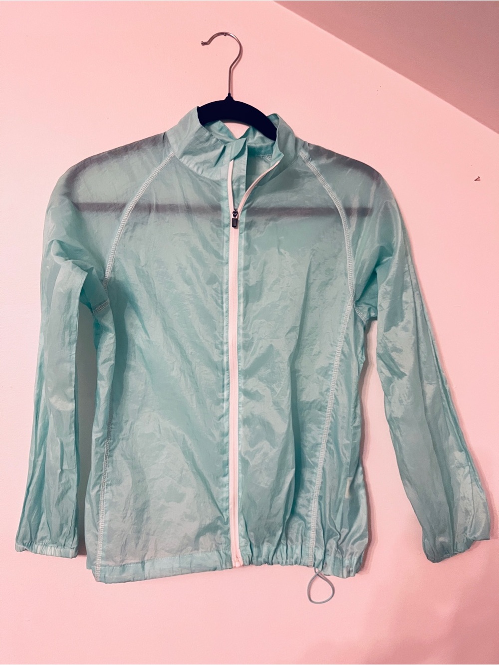 Kids Golf Light Teal Rain Jacket - Teal
